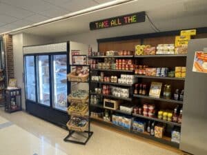 Stocked Food Pantry